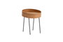 Hanah Home Ilo Mesa Auxiliar Natural y Madera